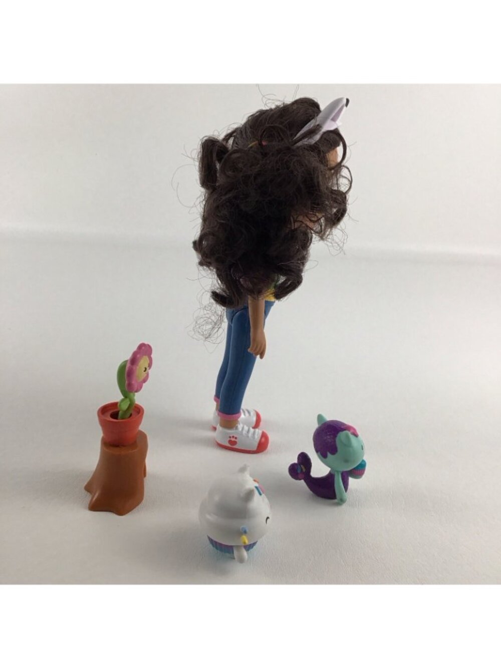 Gabby's Dollhouse 8" Doll Toy Figure Bundle Lot Cakey Cake Mercat Spin Master - Picture 4 of 6